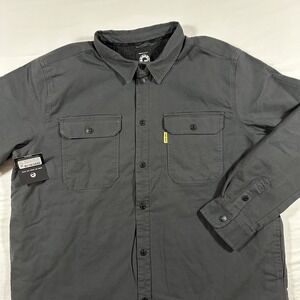 Can-Am Utility Overshirt BRP Durable Water Repellent Heavyweight Charcoal Grey